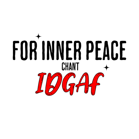 IDGAF- Unisex Cotton T-shirt