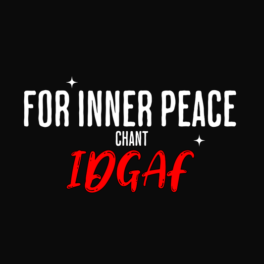 IDGAF- Unisex Cotton T-shirt
