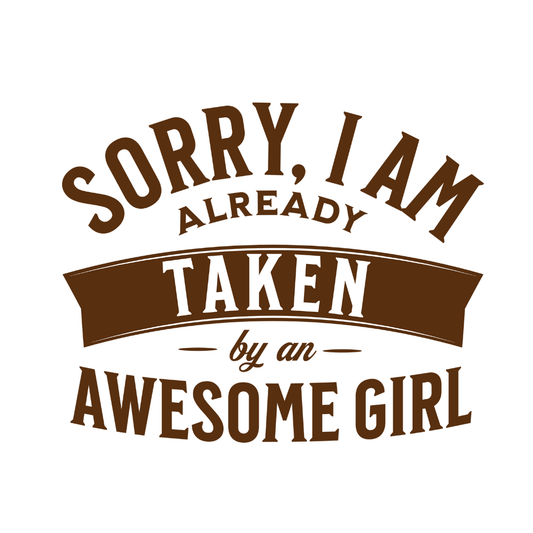 I am already taken- Unisex Cotton T-shirt