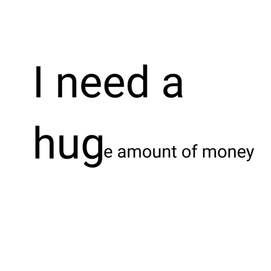 I need a hug- Unisex Cotton T-shirt