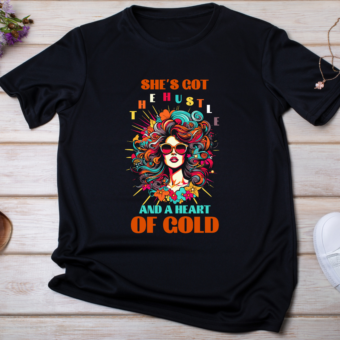 Heart of Gold - Unisex Cotton T-shirt