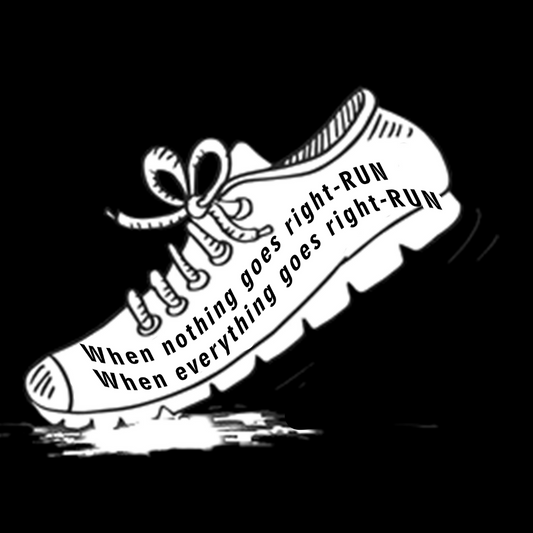 When nothing goes right- Unisex Cotton T-shirt