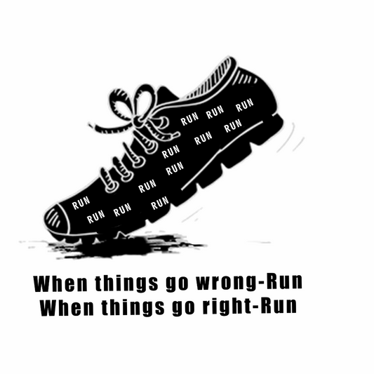 Run- Unisex Cotton T-shirt