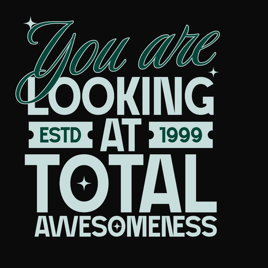 Total awesomeness- Unisex Cotton T-shirt