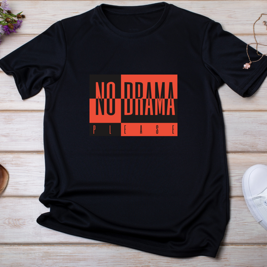 No Drama please- Cotton Unisex T-shirt