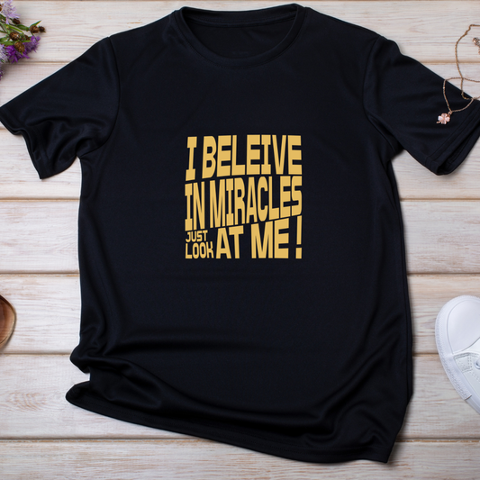 I believe in miracles- Cotton Unisex T-shirt