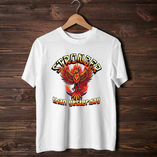 Stronger- Unisex Cotton T-shirt