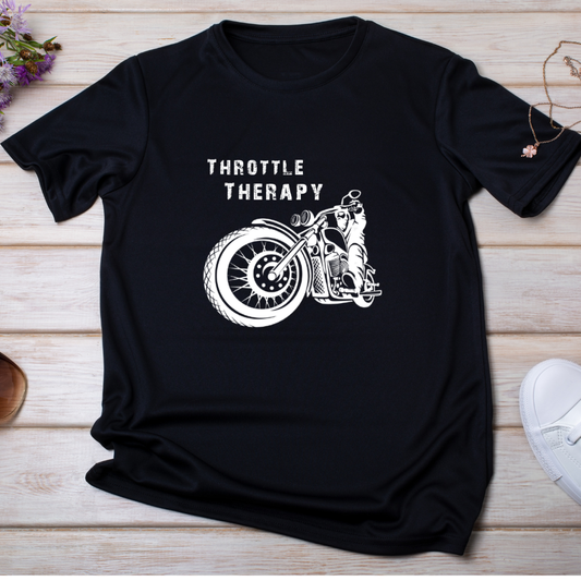 Throttle therapy- Unisex Cotton T-shirt