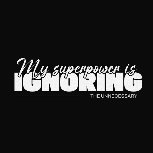 My superpower- Unisex Cotton T-shirt
