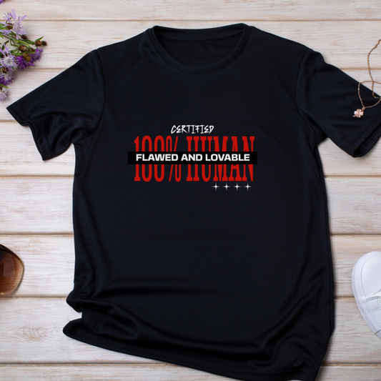 100% Human- Unisex Cotton T-shirt