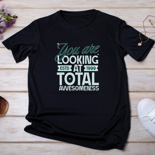 Total awesomeness- Unisex Cotton T-shirt